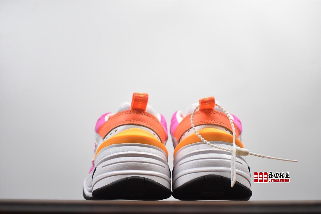 Nike WMNS M2K Tekno"White/Orange/Pink"复古潮流百搭旅游休闲运动老爹鞋