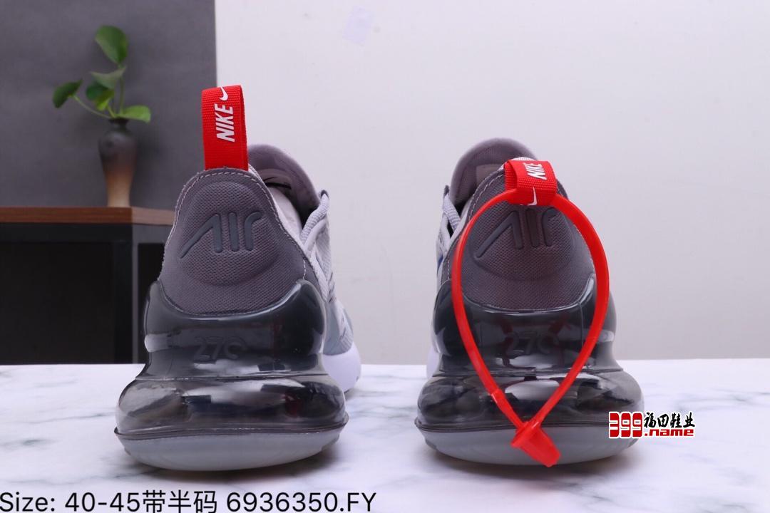 耐克 Nike Air Max 270系列后跟半掌气垫慢跑鞋