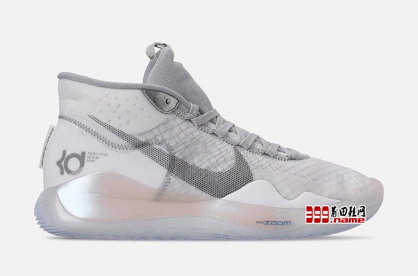 Nike KD 12 Wolf Grey AR4229-101åå¸æ¥æ