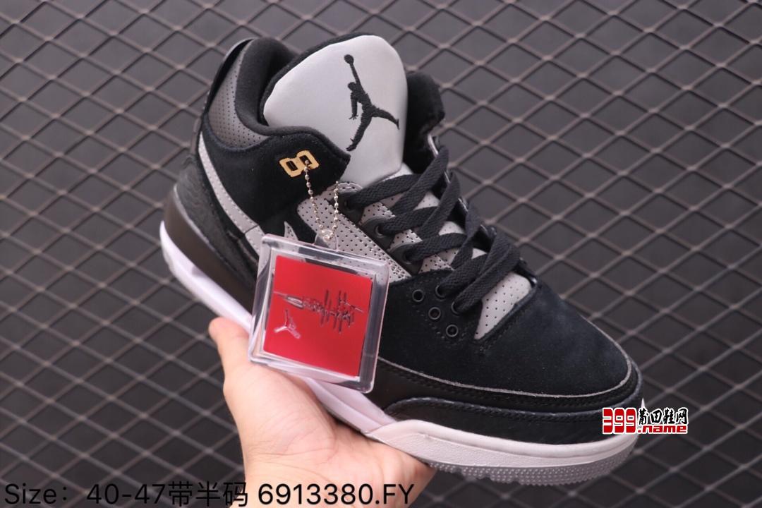 Air Jordan 3 Tinker “Black Cement”  莆田鞋网 399.name