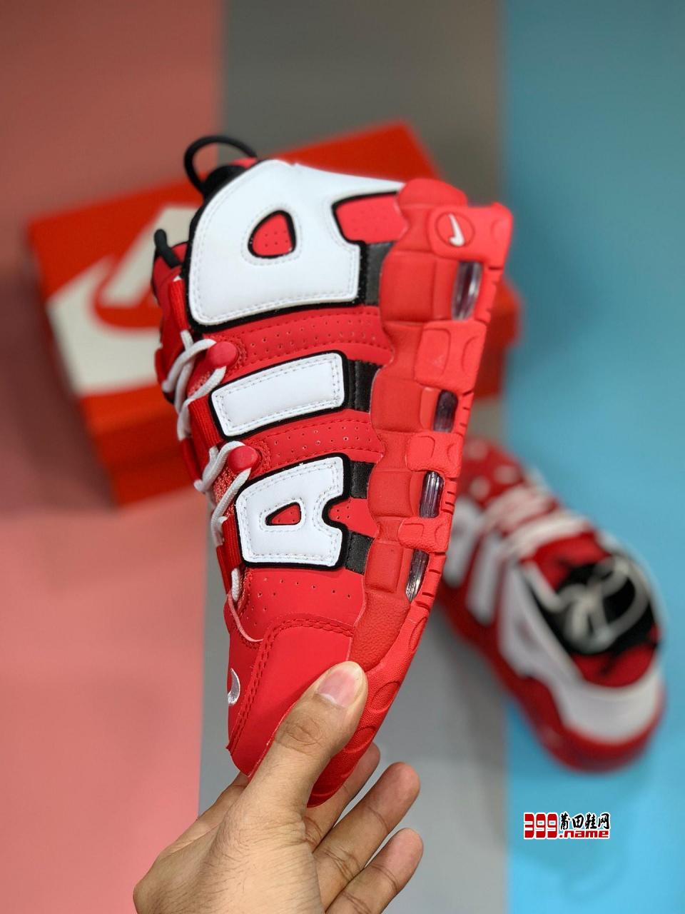 Nike Air More Uptempo GS 公牛配色 莆田鞋网 399.name
