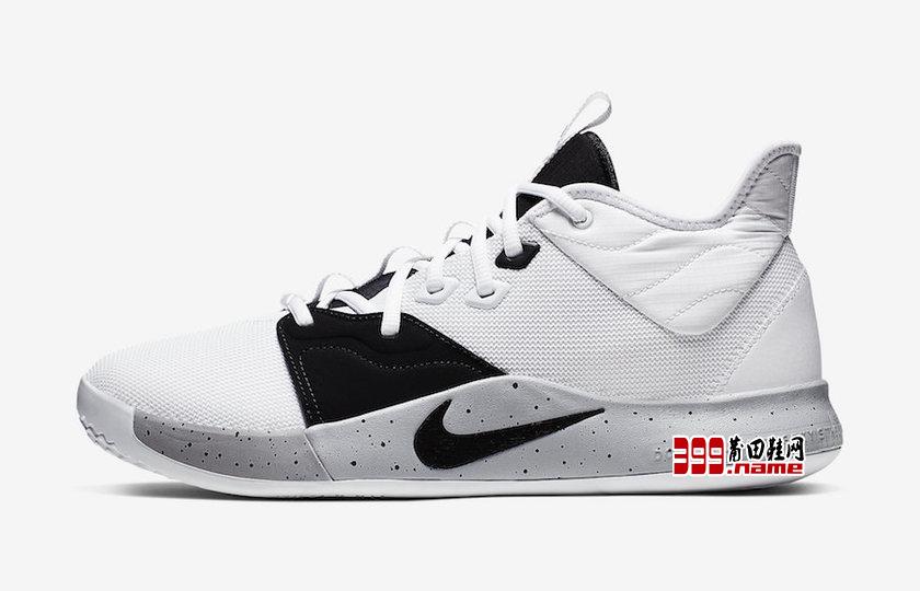 Nike PG 3 Moon White Black AO2607-101 莆田鞋网 399.name