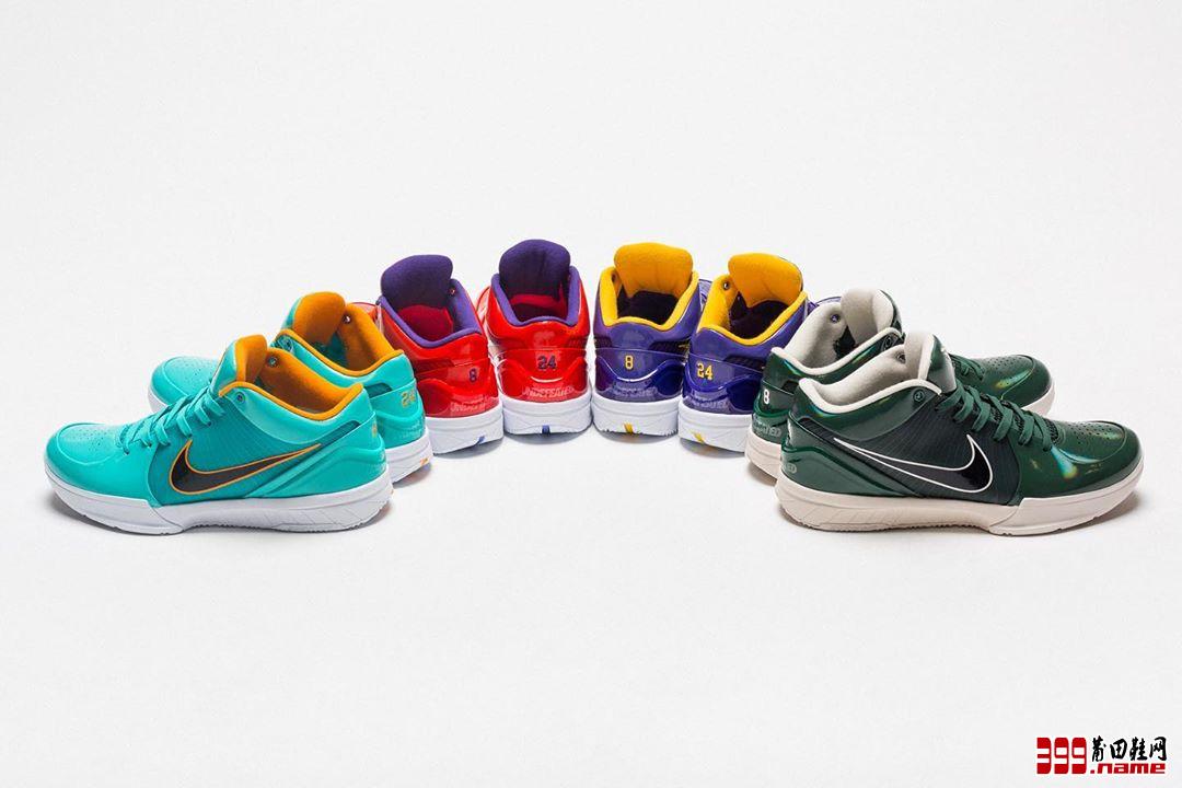 UNDEFEATED 官方释出正式发售预告，4 双 UNDEFEATED x Nike Kobe 4 Protro 将于 8 月 24 日发售 | 莆田鞋网 399.name