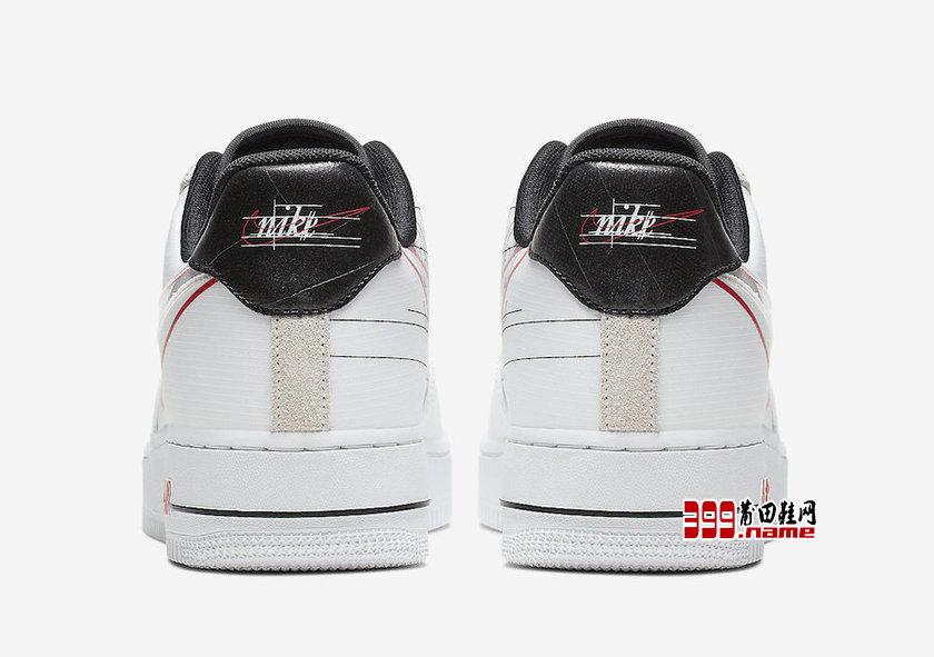 Nike Air Force 1 Script Swoosh CK9257-100 Release Date