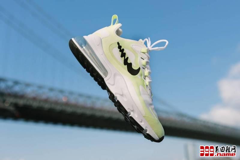 Nike Air Max 270 React 带来全新设计波浪纹 Swoosh | 莆田鞋网 399.name