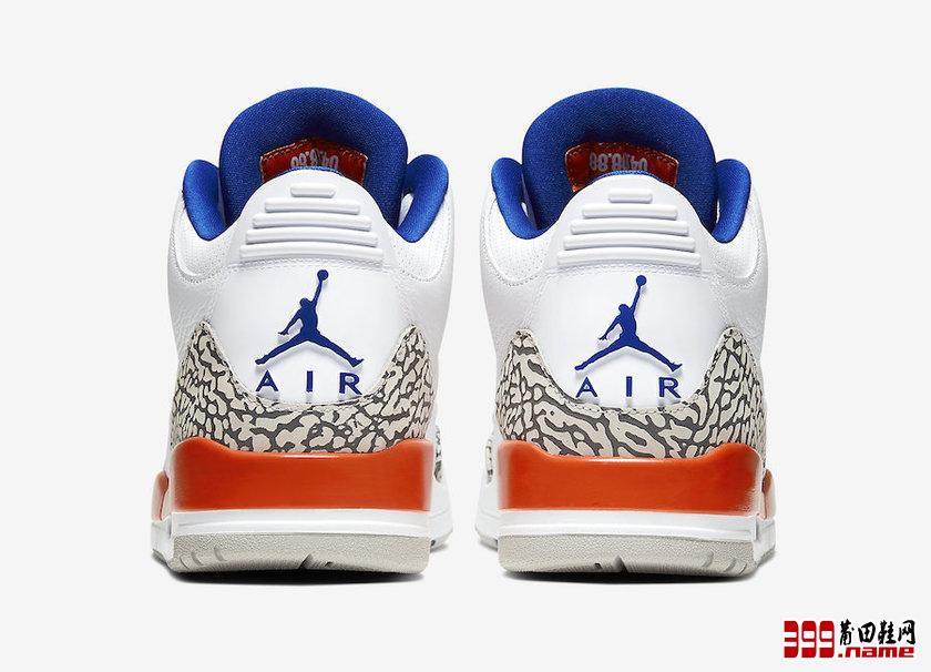 Air Jordan 3“Knicks”  AJ 3 “尼克斯”货号：136064-148  发售日期：2019年9月14日 | 莆田鞋网 399.name