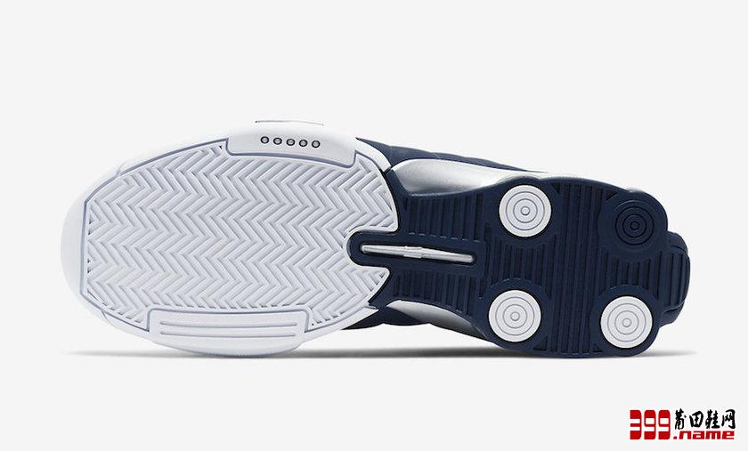 Nike Shox BB4“Olympic” 白色/金属银色 - 午夜海军 货号：AT7843-100  | 莆田鞋网 399.name