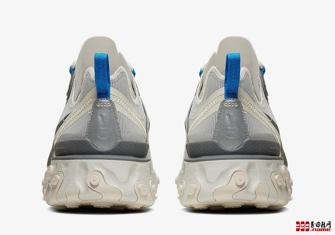 Nike React Element 55 “Light Bone” 灰色和灰白色的混合 | 莆田鞋网 399.name