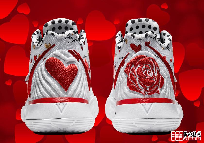 Sneaker Room x Nike Kyrie 5 “I Love You Mom” 爱心+玫瑰刺绣货号: CU0677-100 | 莆田鞋网 399.name