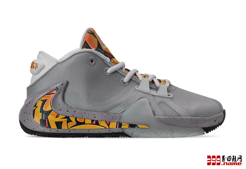 Nike Zoom Freak 1 GS“Graffiti” 涂鸦反勾货号：BQ5633-005  发售日期：2019年10月1日 | 莆田鞋网 399.name