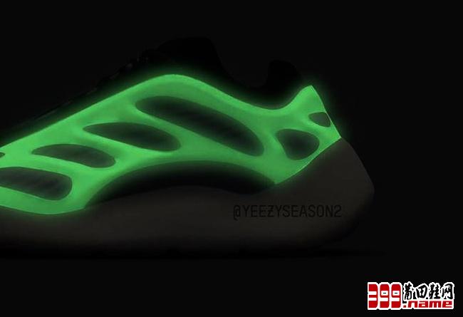 夜光“骨架”的Yeezy 700 V3 细节曝光将于 2020 年 2 月正式登场 | 莆田鞋网 399.name