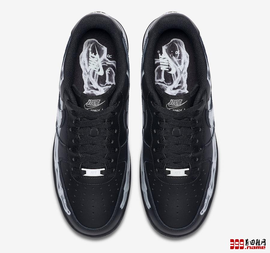 Nike Air Force 1 Low “Skeleton” 万圣节 货号：BQ7541-001 发售日期：10 月 25 日 | 莆田鞋网 399.name