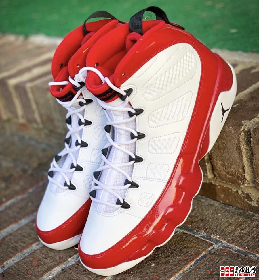 红白漆皮 Air Jordan 9 “Gym Red” 货号：302370-160 发售日期：2019年10 月 5 日 | 莆田鞋网 399.name