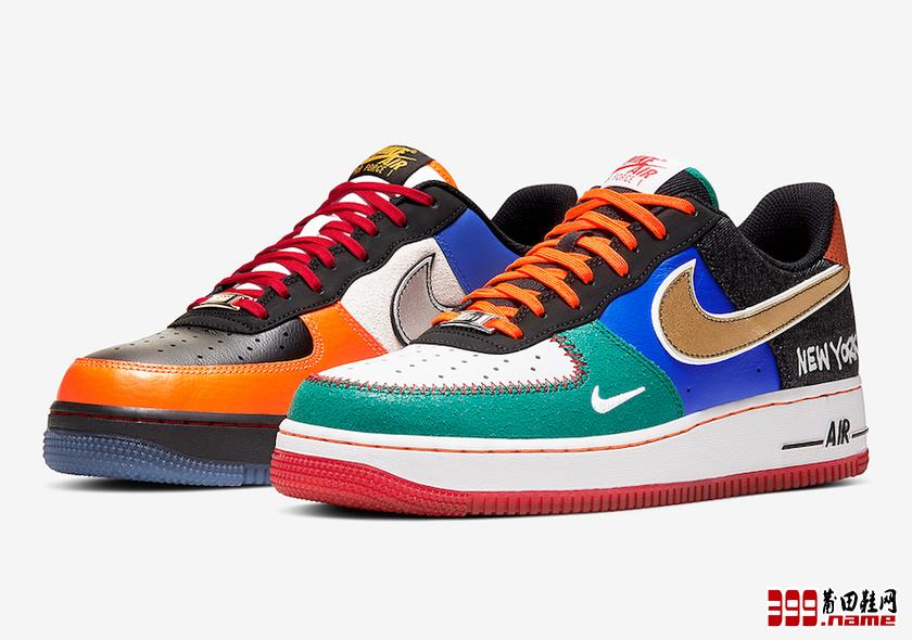 Nike Air Force 1 Low “What The NYC” 货号：CT3610-100 发售日期：10 月 17 日 | 莆田鞋网 399.name