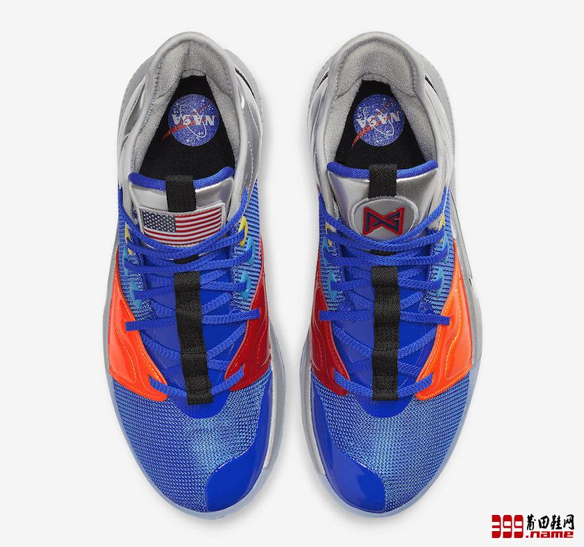 Nike PG 3 NASA 配色 货号：CI2667-400  发售日期：2019年10月23日 | 莆田鞋网 399.name