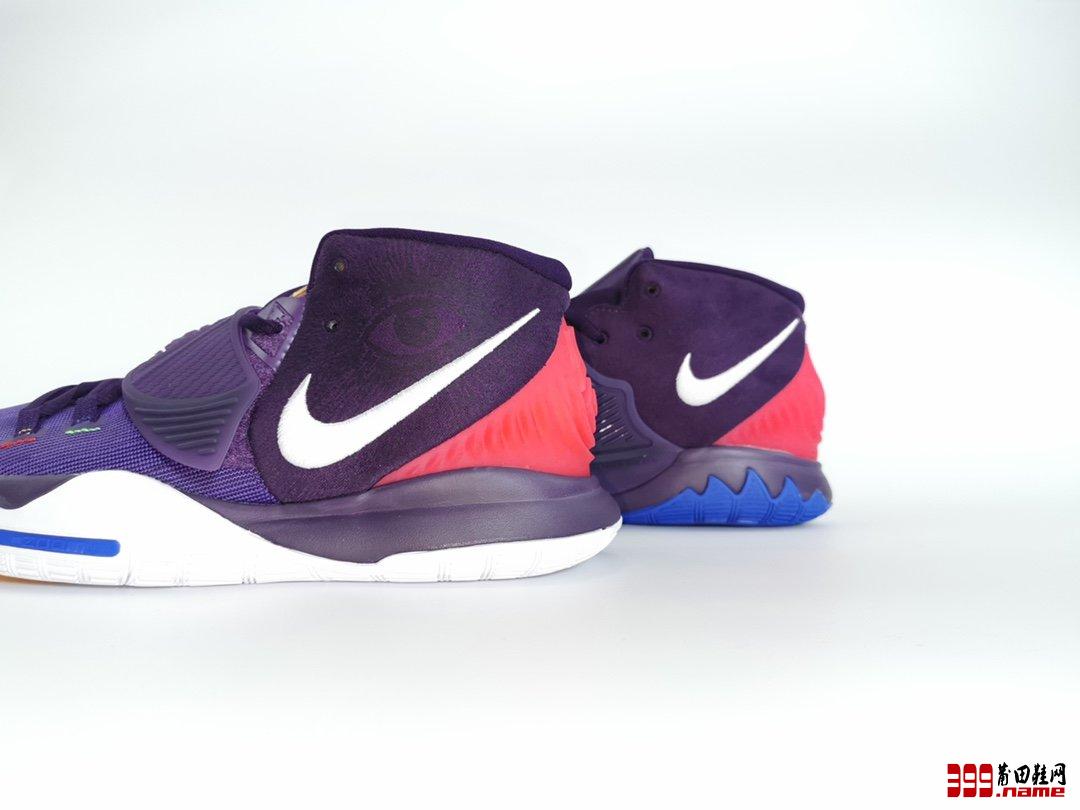 Nike Kyrie 6“ Grand Purple” 款“Grand Purple”配色设计以紫色为主调货号：BQ4630-500 | 莆田鞋网 www.399.name